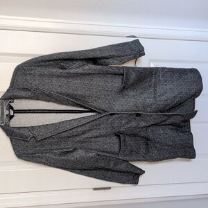 NWOT Lands End Fleece Sweater Blazer - 1X (16/18W)